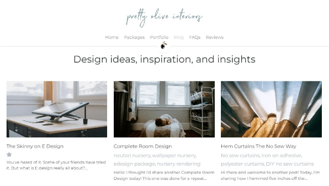 部落格設計示例二 部落格設計示例二